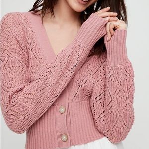 Aritzia Wilfred Thais/New Plunge Cardigan